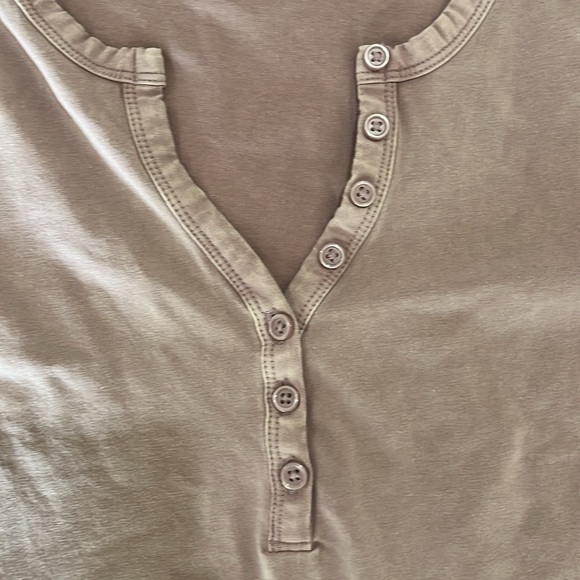 NWT Size XS Pacsun purple washed Henley Top NEVER WORN - Picture 4 of 8